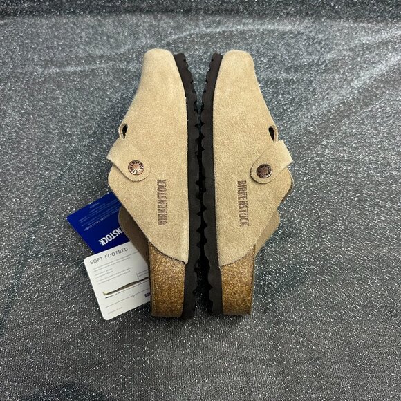 Women's Birkenstock Boston Mink Shoes - Picture 4 of 5